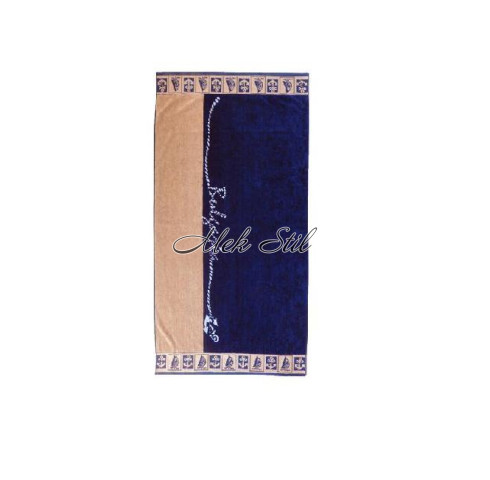 Луксозна плажна кърпа плюш 85/170 -  Египет котва